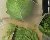レタス外葉の味噌汁作り方2写真