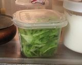 レタス外葉の味噌汁作り方4写真