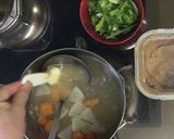 レタス外葉の味噌汁作り方6写真