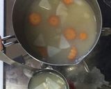 レタス外葉の味噌汁作り方7写真