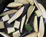 上湯で夏野菜カレー風味丼作り方2写真