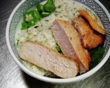 豚焼＆麦トロ飯！w❨(@≧↺≦@)❩wノ作り方7写真