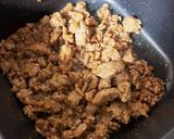 卵とベーコンチャーハン☆肉そぼろ弁当作り方3写真