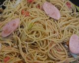 しらすと明太子のさかなさかなスパゲッティ作り方5写真
