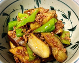 ☼なすとピーマンとひき肉のオイスター炒め作り方5写真