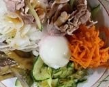 野菜たっぷりのせた冷やしうどん作り方4写真