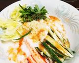 和風カニカマととろろの野菜冷やしうどん作り方9写真