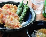 節約★米粉で！カニかま天ぷら麺つゆレモン作り方5写真
