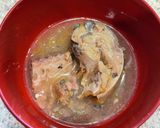 サバ缶のレンチンスープ作り方1写真