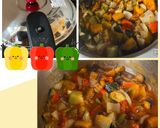 ゼロ活力鍋deカレー風味のラタトゥイユ♡作り方3写真