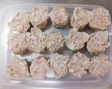 せいろ蒸し☆豚ミンチと木綿豆腐で豆腐焼売作り方5写真