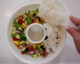 余った食材で♪リングケーキ寿司作り方10写真