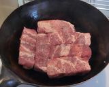 圧力鍋でスペアリブの赤ワイン煮☆作り方6写真