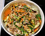 豚こま肉のスタミナ野菜炒め作り方5写真
