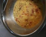 チーズと生ハムのトマトのフリッタータ作り方2写真