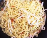 イカと梅干し昆布茶のサッパリパスタ作り方4写真