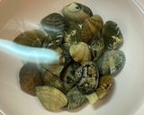 レンチンで！じゃがいもとアサリの蒸しもの作り方1写真