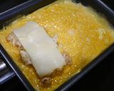 簡単！たたみオムレツ　ダブルチーズ作り方3写真