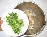 豆苗春雨サラダ♪簡単熱中症夏ばて漢方薬膳作り方7写真