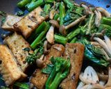 Broccoli and Shimeji作り方12写真