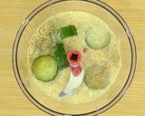 まろやか～豆乳ときゅうりのめんつゆ作り方2写真