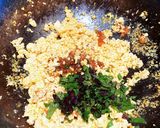 夏のサッパリ簡単☆梅シソ崩し豆腐炒め作り方6写真
