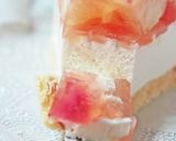 ピーチinピーチワインのレアチーズケーキ作り方44写真