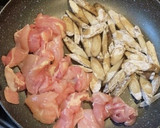 ＊鶏とごぼうの甘酢炒め＊作り方3写真