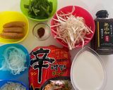 無添加焼肉の生だれでコク旨ロゼ辛ラーメン作り方2写真