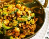 千切りじゃが芋とゴーヤのカレー炒め作り方9写真
