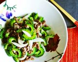 千切りじゃが芋とゴーヤのカレー炒め作り方10写真
