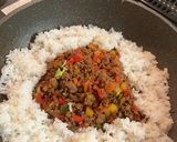 ワンパンでスピード一品！夏野菜タコライス作り方5写真