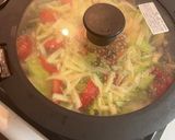 ワンパンでスピード一品！夏野菜タコライス作り方7写真