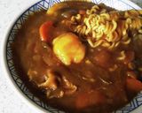 サリ麺でカレーラーメン作り方3写真