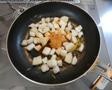 きゅうりとイカのしょうがみそ炒め作り方5写真