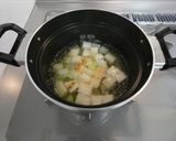 冬瓜とカニカマの中華スープ作り方4写真