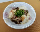 ヘルシー♪レンジで豆腐のきのこあんかけ作り方4写真