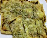 【簡単】薄揚げのしらすピザ風作り方5写真
