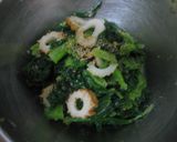 小松菜とちくわの酢味噌和え作り方3写真
