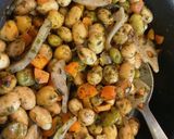 煮豆の海苔塩焼き作り方2写真