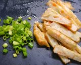 簡単小鉢！野菜天のしらす和え作り方1写真