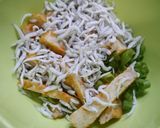 簡単小鉢！野菜天のしらす和え作り方2写真