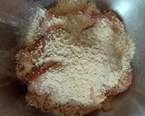 ホイル焼きで油なし　揚げないから揚げ作り方6写真