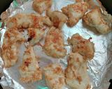 ホイル焼きで油なし　揚げないから揚げ作り方11写真