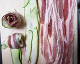 【レンジで簡単】ズッキーニのバラ肉巻き作り方3写真