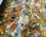 豚野菜の玉子とじ作り方7写真