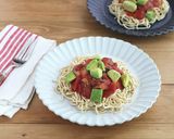 いわしとアボカドのピリ辛トマト豆腐干作り方6写真