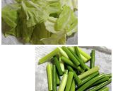 鶏もも肉とキャベツのチーズ炒め作り方1写真