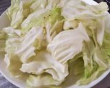 鶏もも肉とキャベツのチーズ炒め作り方3写真