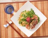 まるごとカニと梅シソの冷やし中華作り方8写真